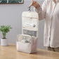 Trousse de Toilette Suspendue en Nylon Imperméable – Multi-compartiments avec Crochet de Voyage