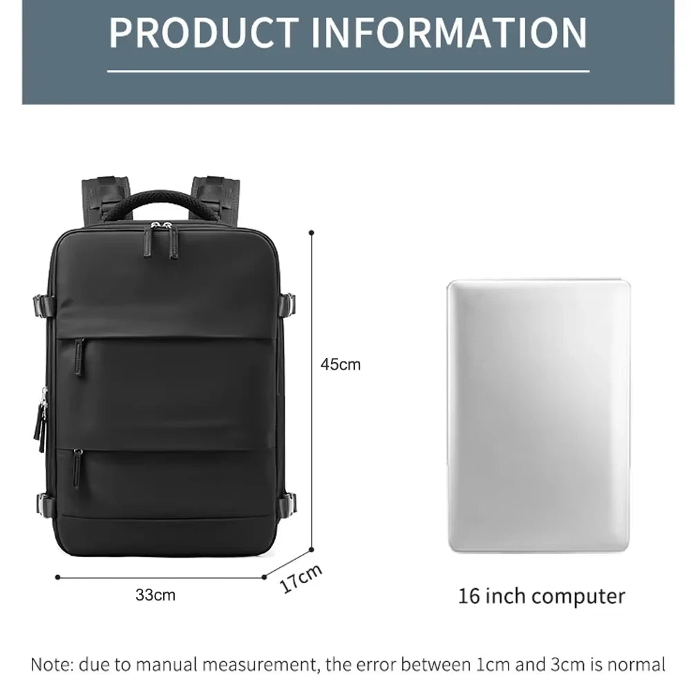 Sac à dos cabine imperméable avec compartiment chaussures