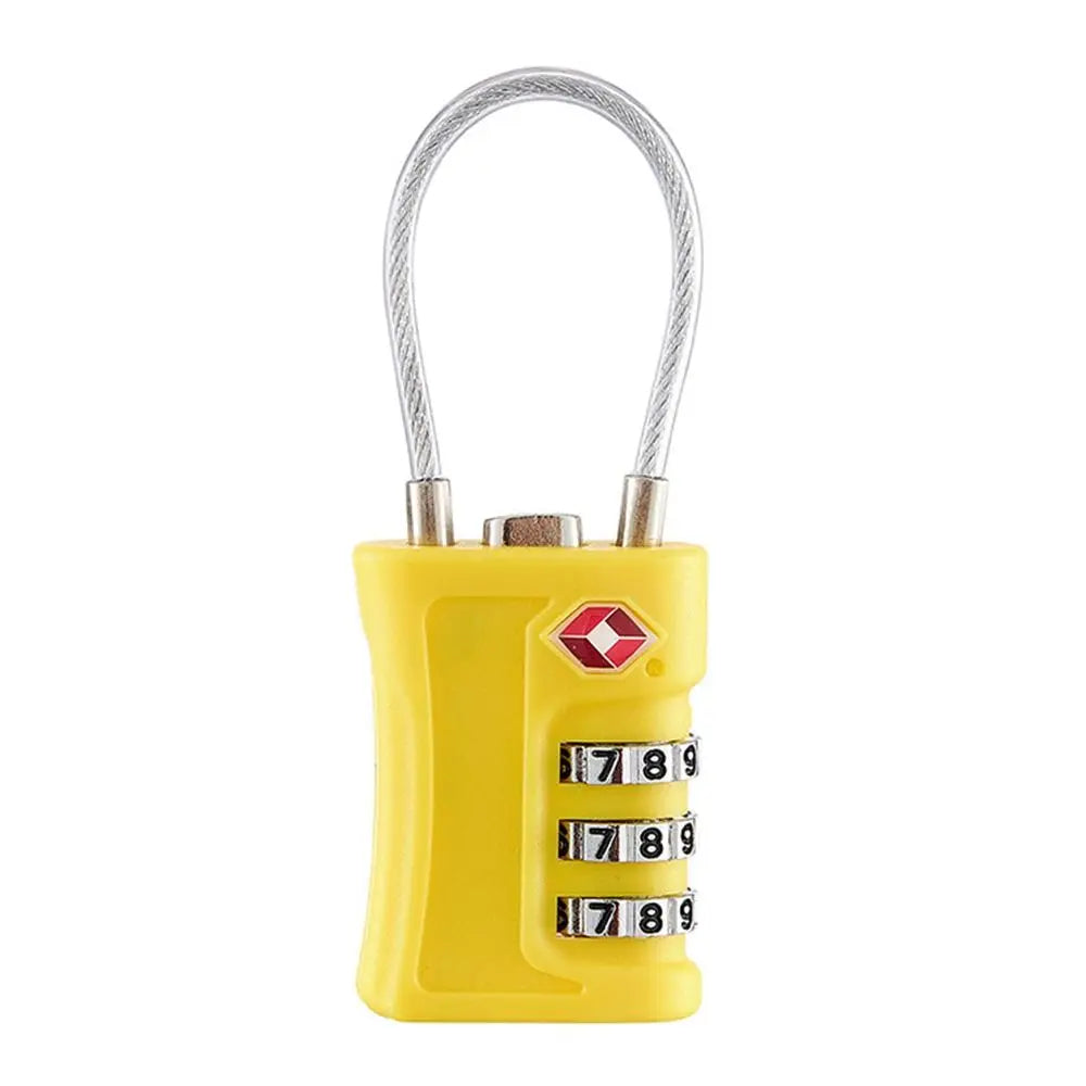 Cadenas TSA à Code Couleurs – 3 Chiffres Antivol pour Bagages