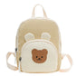 Sac à dos enfant kawaii en toile avec animaux