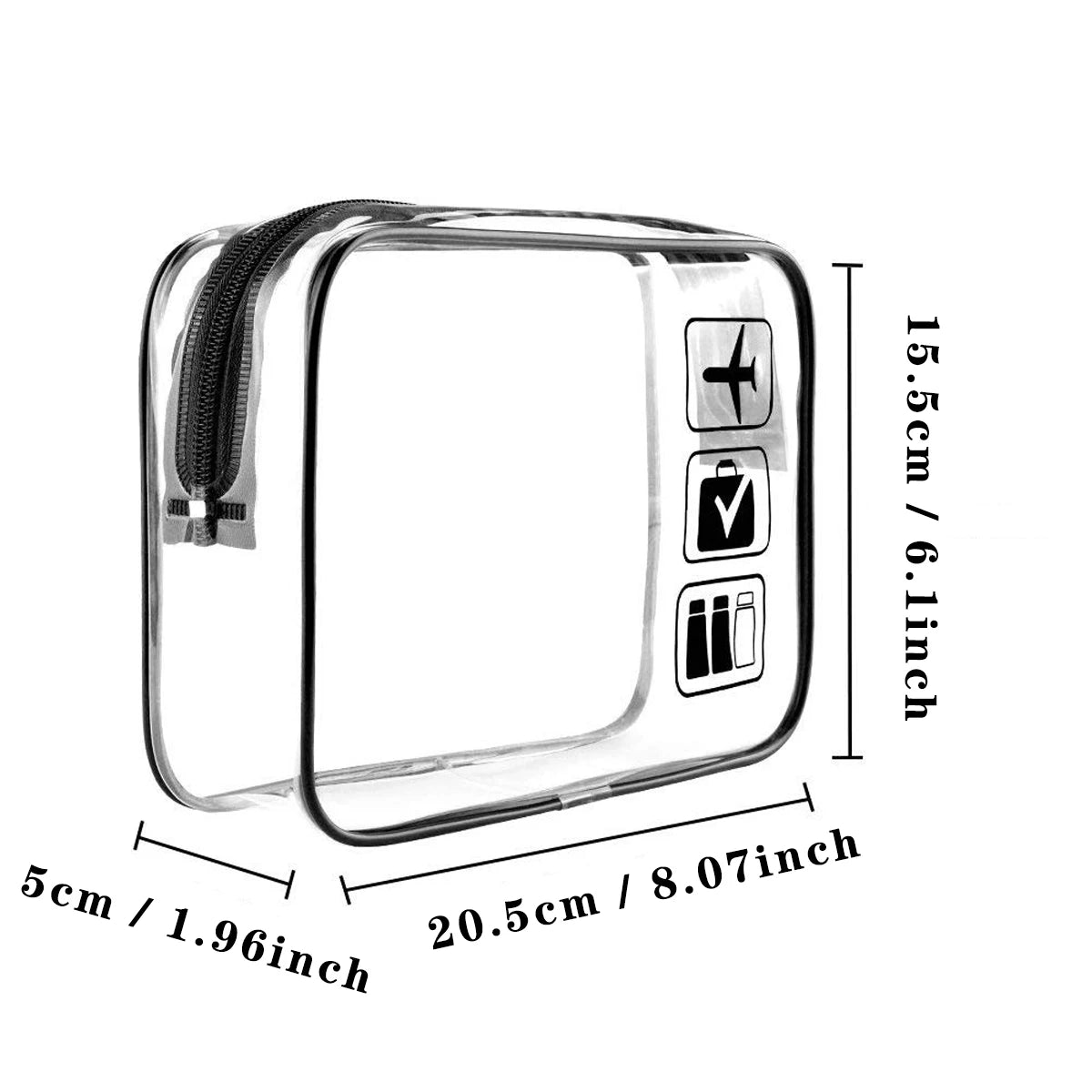 Trousse Transparente de Voyage TSA