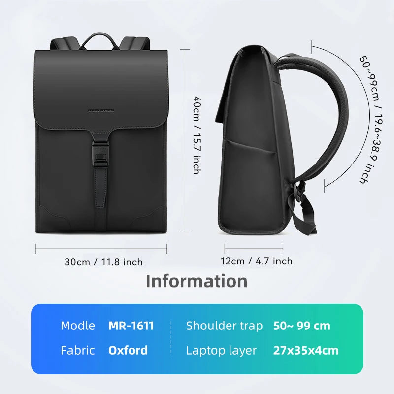Sac à dos business en Oxford et PU imperméable