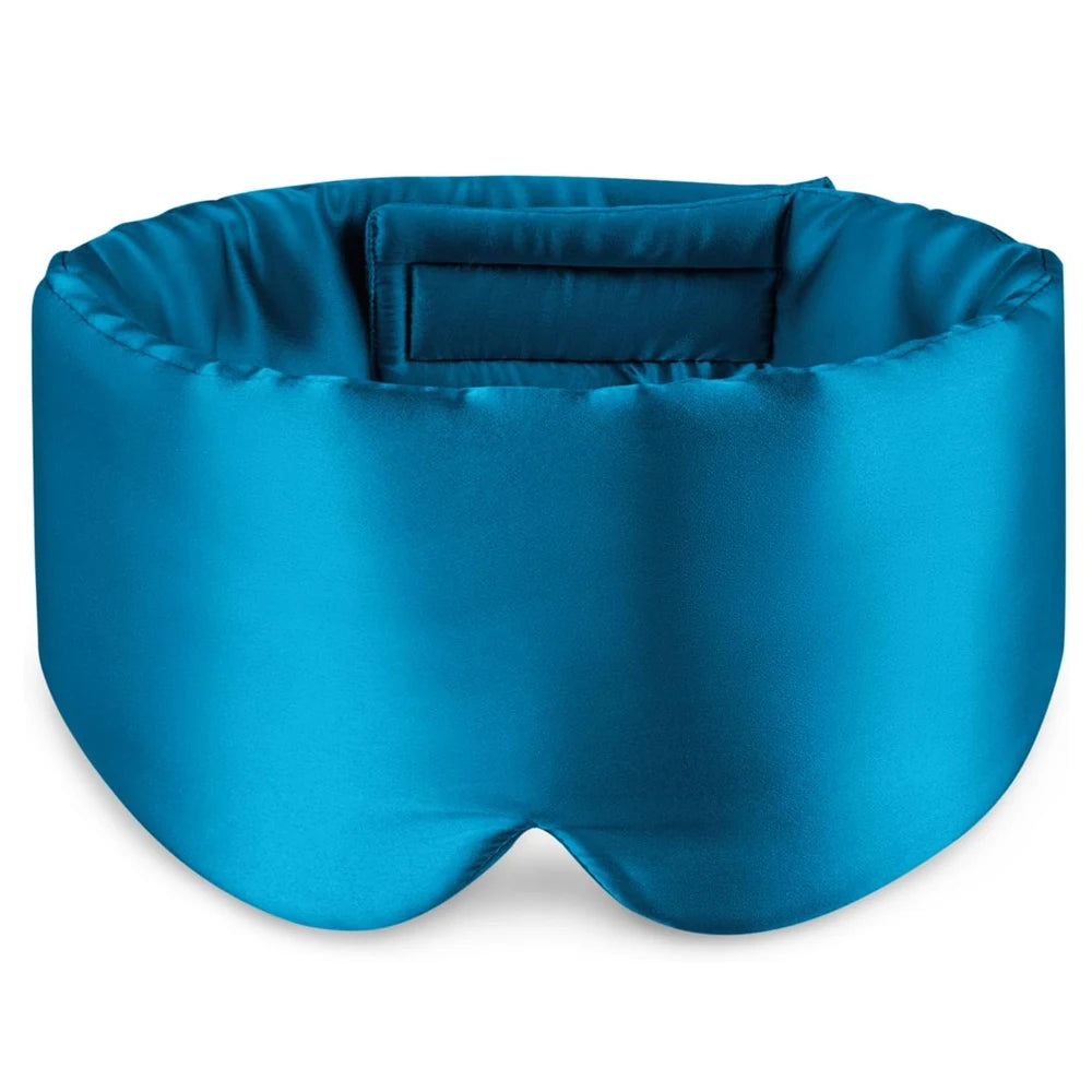Masque de sommeil en soie ajustable confort absolu