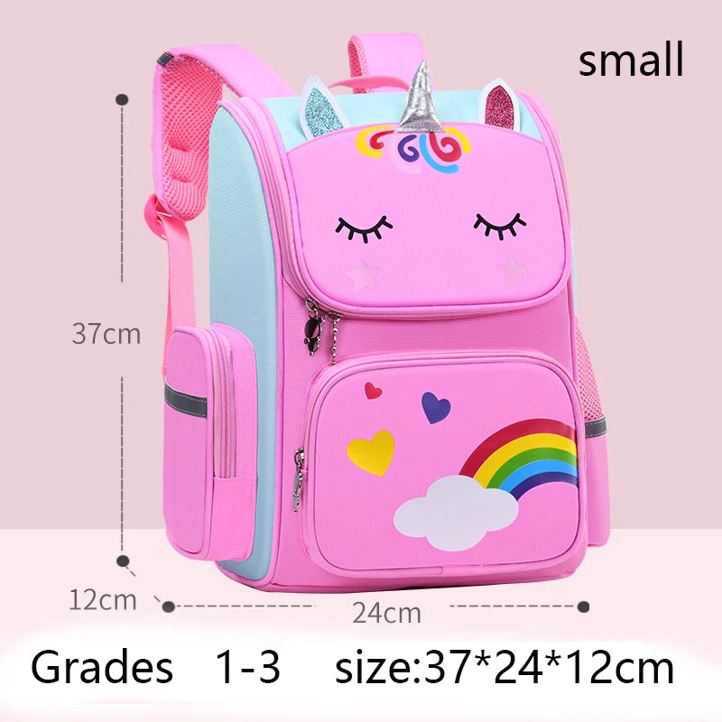 Sac à dos enfant licorne arc-en-ciel