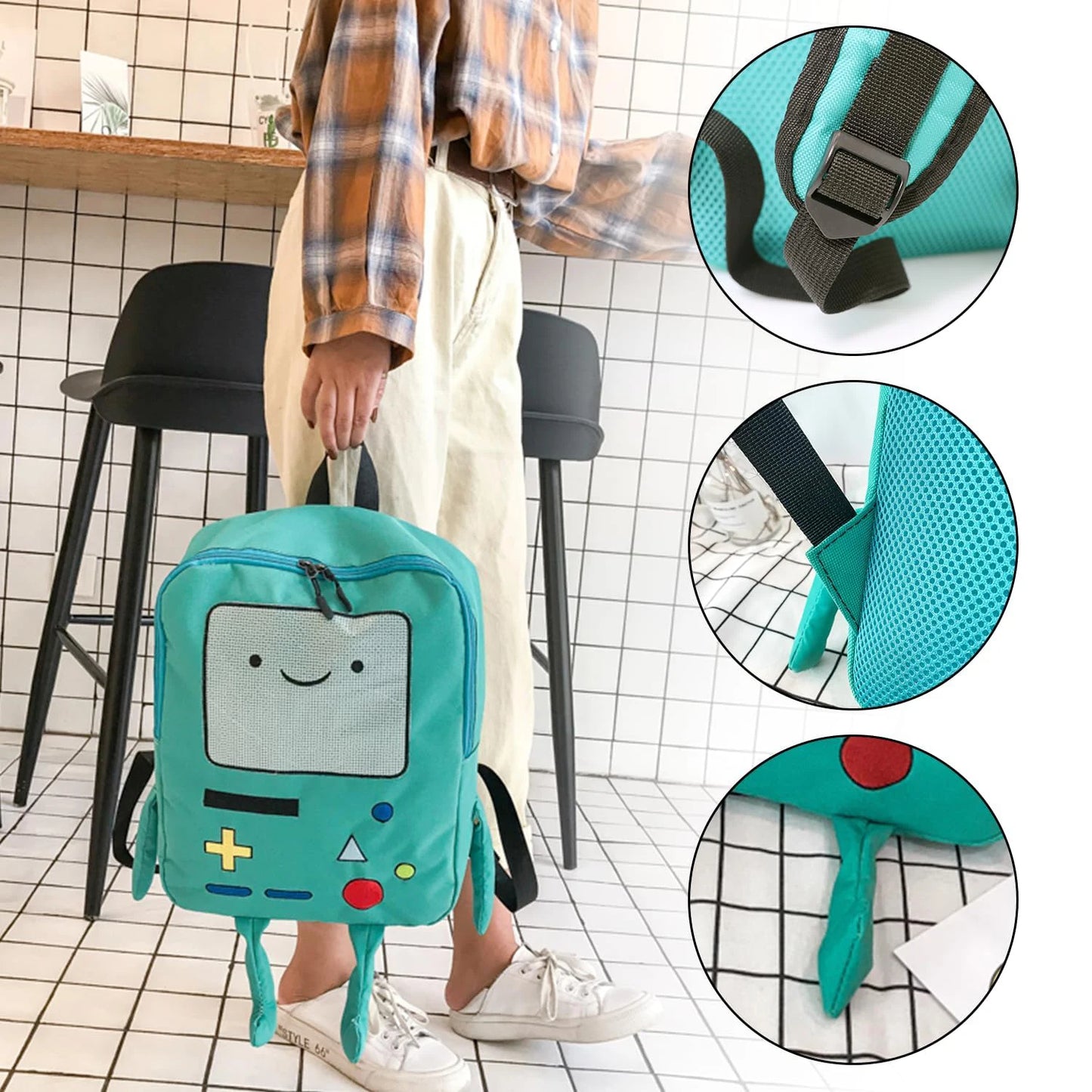 Sac à dos enfant Adventure Time BMO