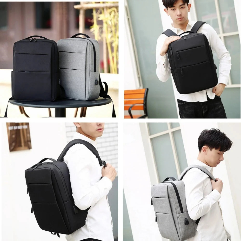 Sac à dos ordinateur Oxford imperméable avec port USB