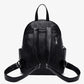 Sac à dos femme cuir PU grande capacité