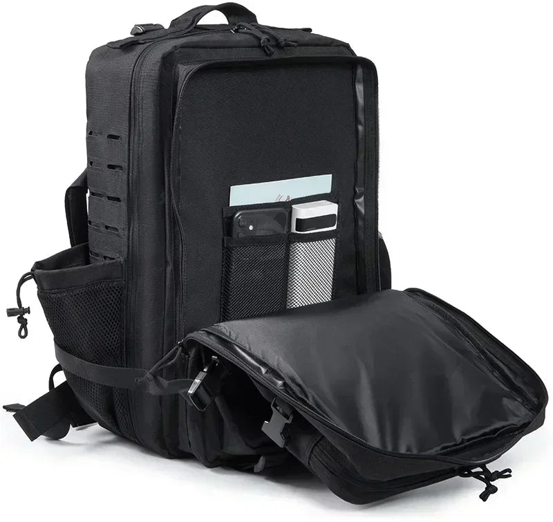 Sac à dos tactique militaire MOLLE polyester 45L