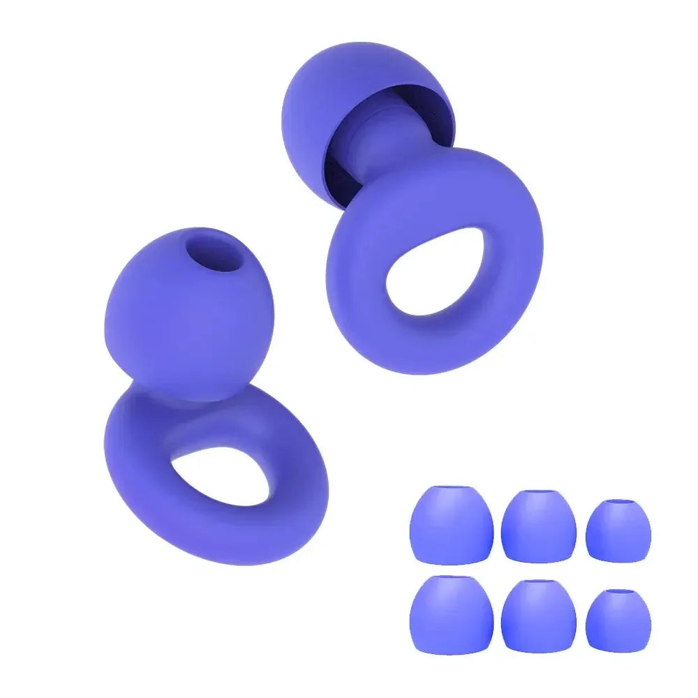 Bouchons d’Oreilles Réutilisables en Silicone