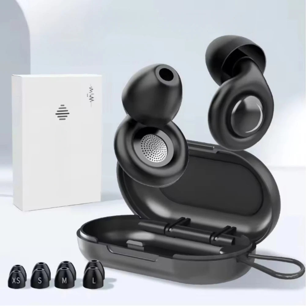 Bouchons d’oreilles antibruit en silicone réutilisables