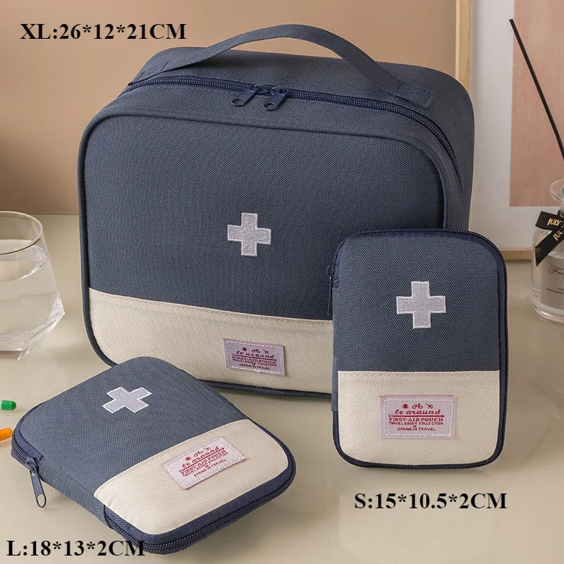 Trousse Médicale de Voyage XL en Oxford – Organisateur de Premiers Secours