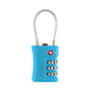 Cadenas TSA à Code Couleurs – 3 Chiffres Antivol pour Bagages
