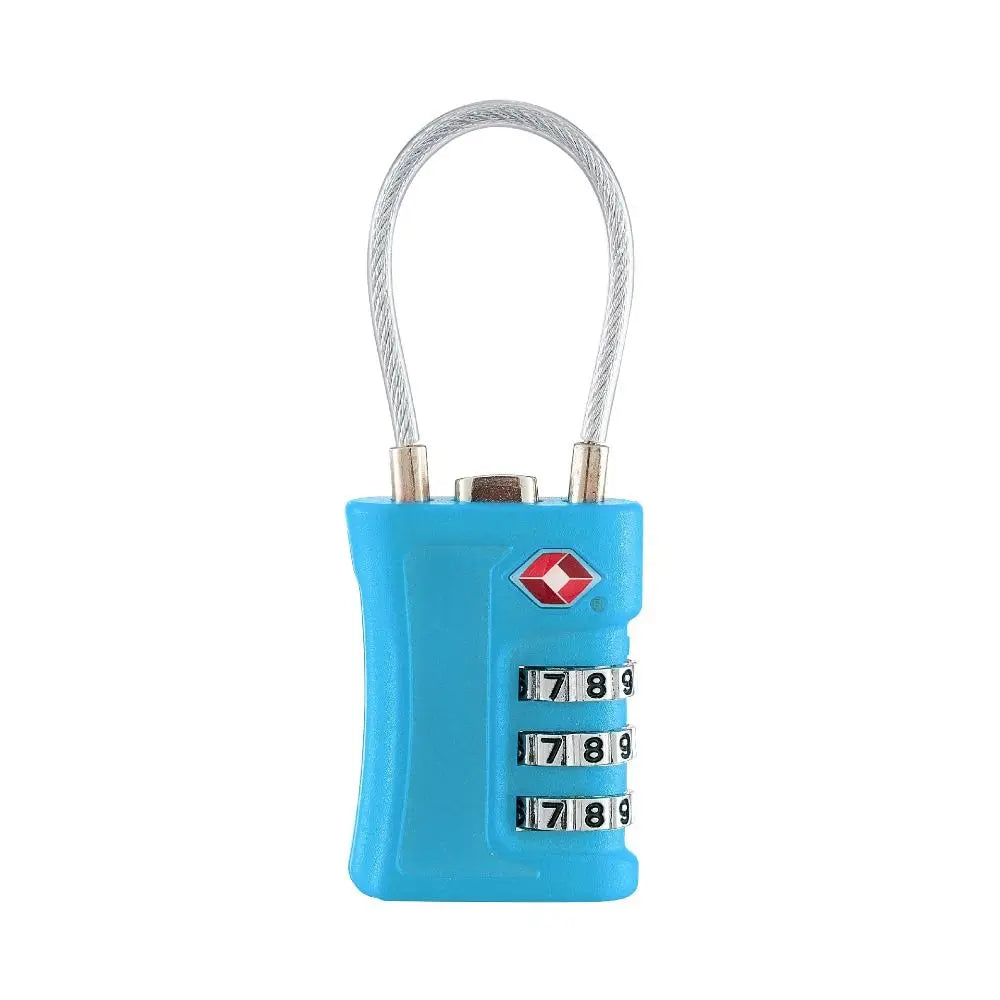 Cadenas TSA à Code Couleurs – 3 Chiffres Antivol pour Bagages