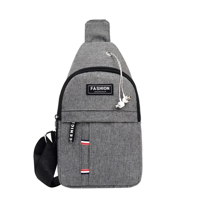 Sac bandoulière homme étanche pour voyage et activités sportives
