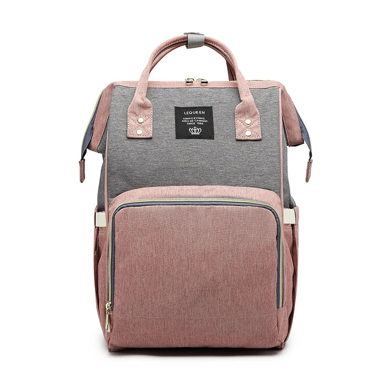 Sac à Dos à Langer Oxford Multifonction – Grande Capacité & Compartiments Isothermes