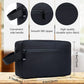Trousse de Toilette Voyage Canvas 22 cm – Étanche & Poche Frontale