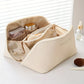 Trousse de Toilette Luxe en Similicuir – Grande Capacité avec Compartiments Intérieurs