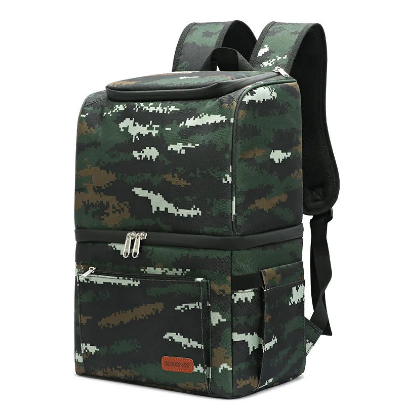 Sac à dos isotherme double compartiment 28L – Grande capacité & design robuste