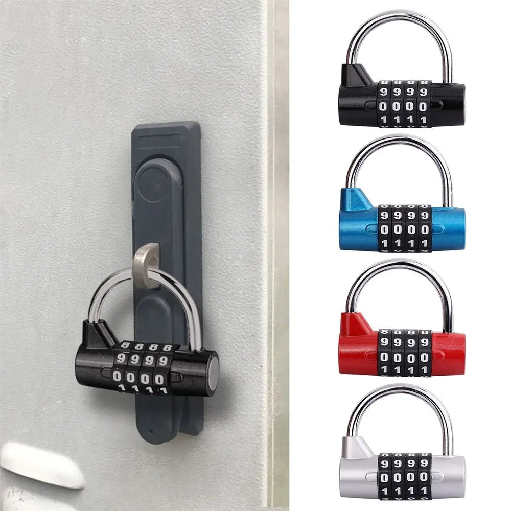 Cadenas à Code 4 Chiffres Renforcé – Sécurité Antivol Extérieure