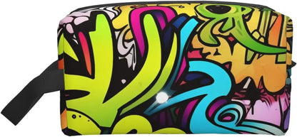 Trousse enfant graffiti coloré rangement école et loisirs