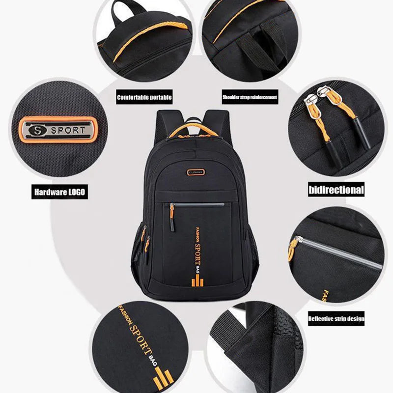 Sac à Dos Voyage Multifonction 45cm – Grande Capacité
