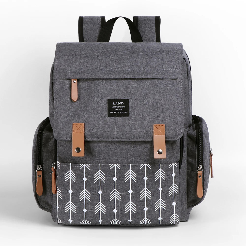 Sac à langer LANDUO grande capacité – Sac à dos multifonction pour maman et bébé