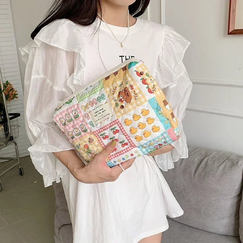 Sac bébé coton rangement couches et accessoires de voyage