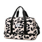 Sac de Voyage Femme Imprimé Zèbre/Léopard Grande Capacité Nylon