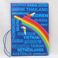 Porte-Passeport Coloré en PVC Motifs Voyage