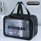 Sac de toilette transparent double compartiment – Voyage & Fitness