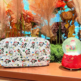 Trousse de toilette enfant Disney grand format motifs colorés, nylon et PU