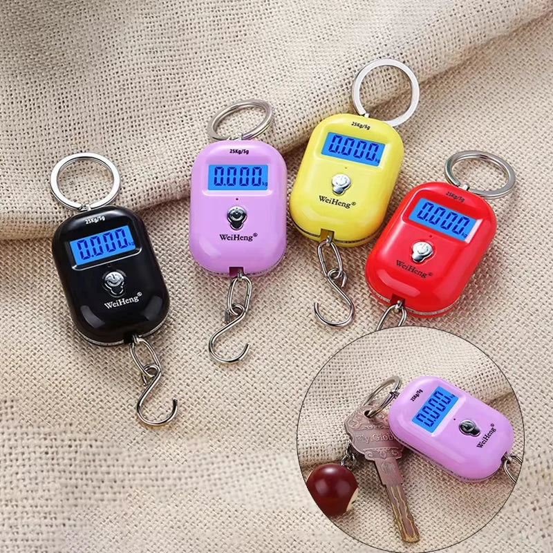 Mini Pèse-Bagage Porte-Clés 25 kg