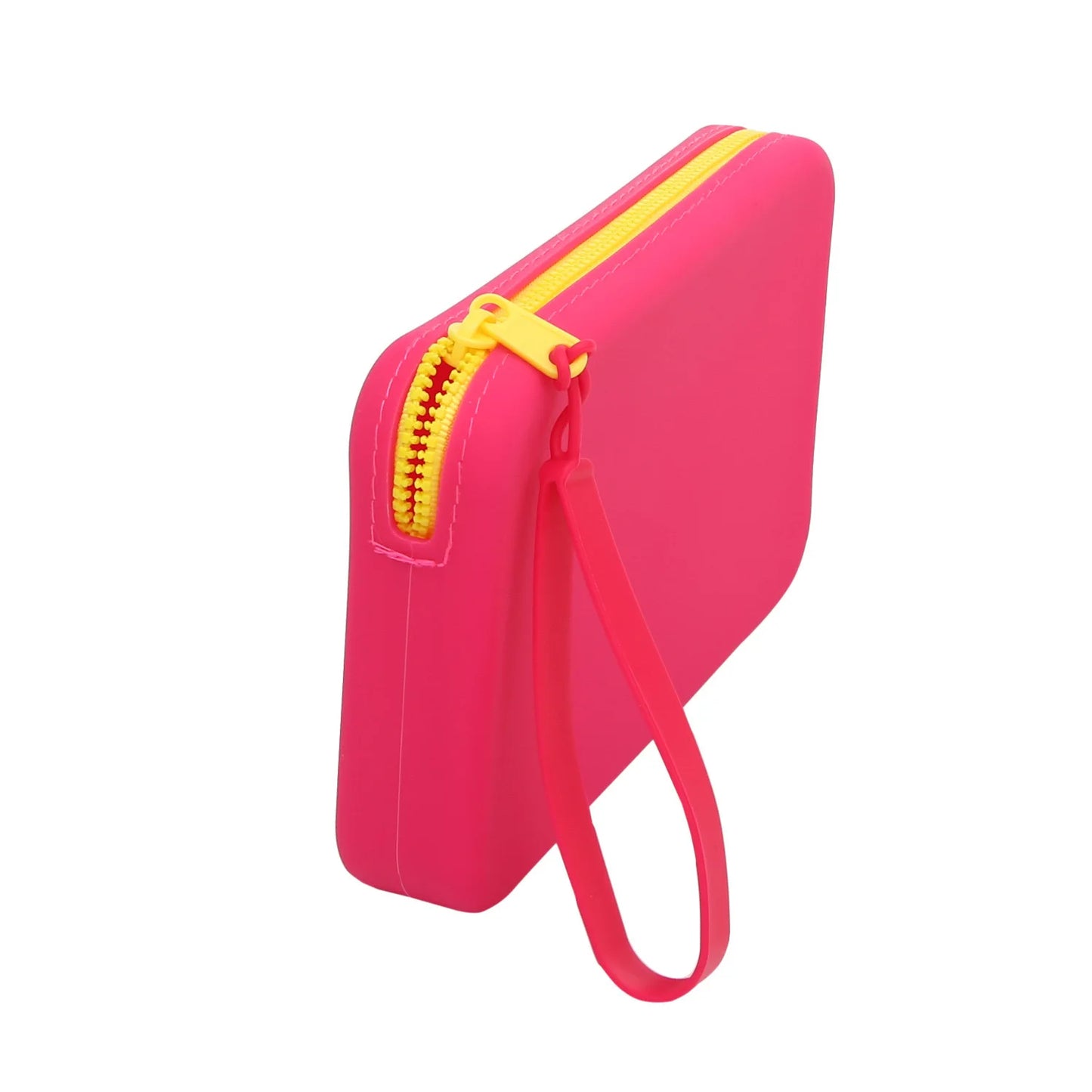 Trousse Cosmétique Carrée en Silicone – Étanche & Multifonction