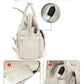 Sac à dos à langer multifonction étanche avec interface USB