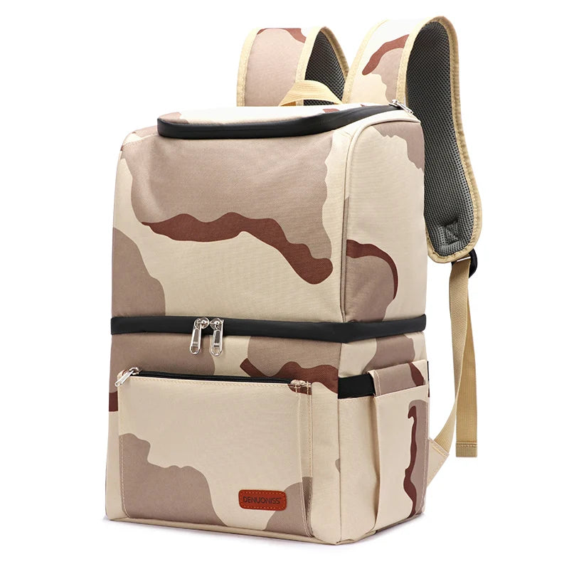 Sac à dos isotherme double compartiment 28L – Grande capacité & design robuste