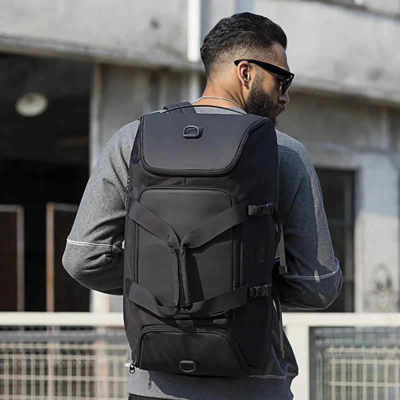 Sac de Voyage Convertible Multifonction Étanche 54L