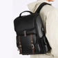 Sac à dos rétro en similicuir avec port USB