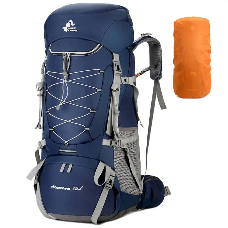 Sac à Dos de Randonnée 75L avec Housse de Pluie Intégrée