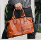 Petit Sac de Voyage en Cuir Véritable