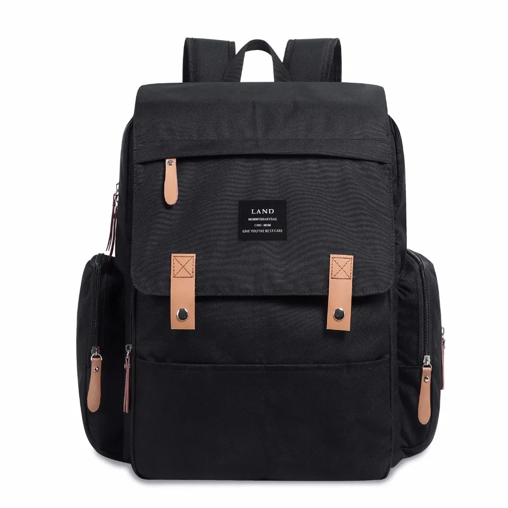 Sac à langer LANDUO grande capacité – Sac à dos multifonction pour maman et bébé