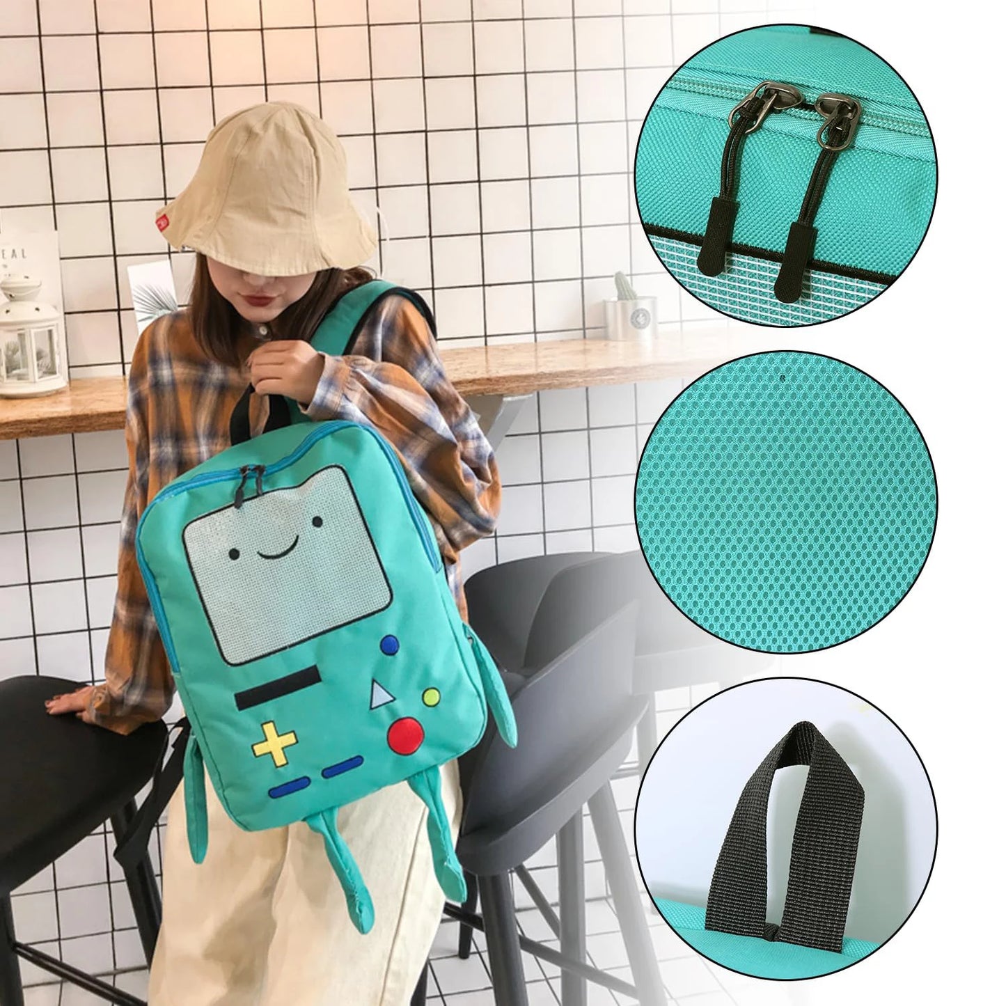 Sac à dos enfant Adventure Time BMO