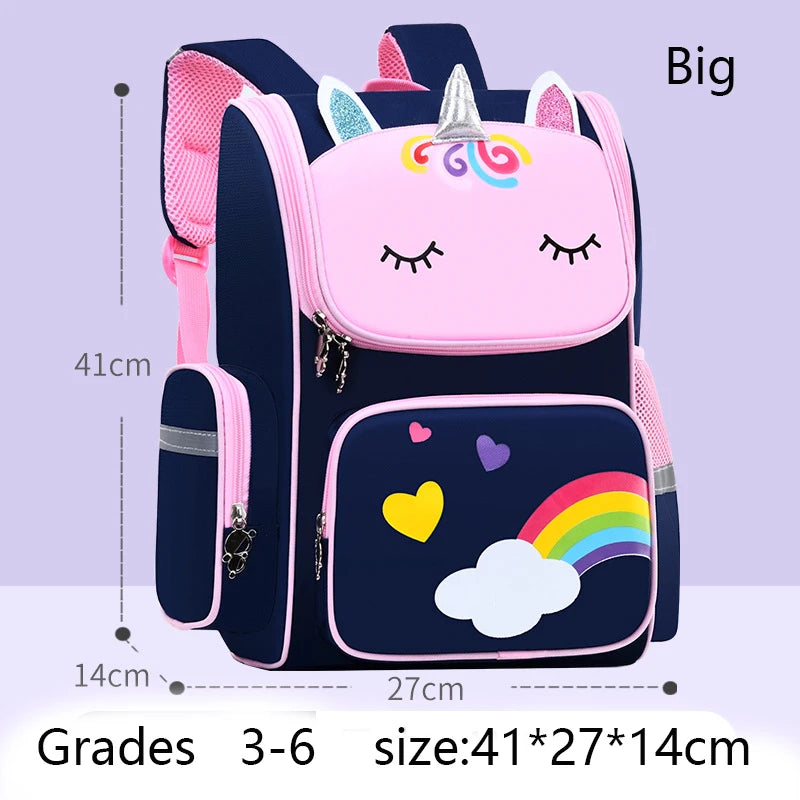Sac à dos enfant licorne arc-en-ciel