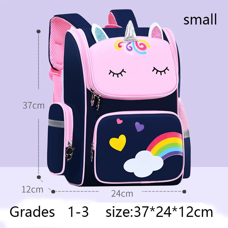 Sac à dos enfant licorne arc-en-ciel