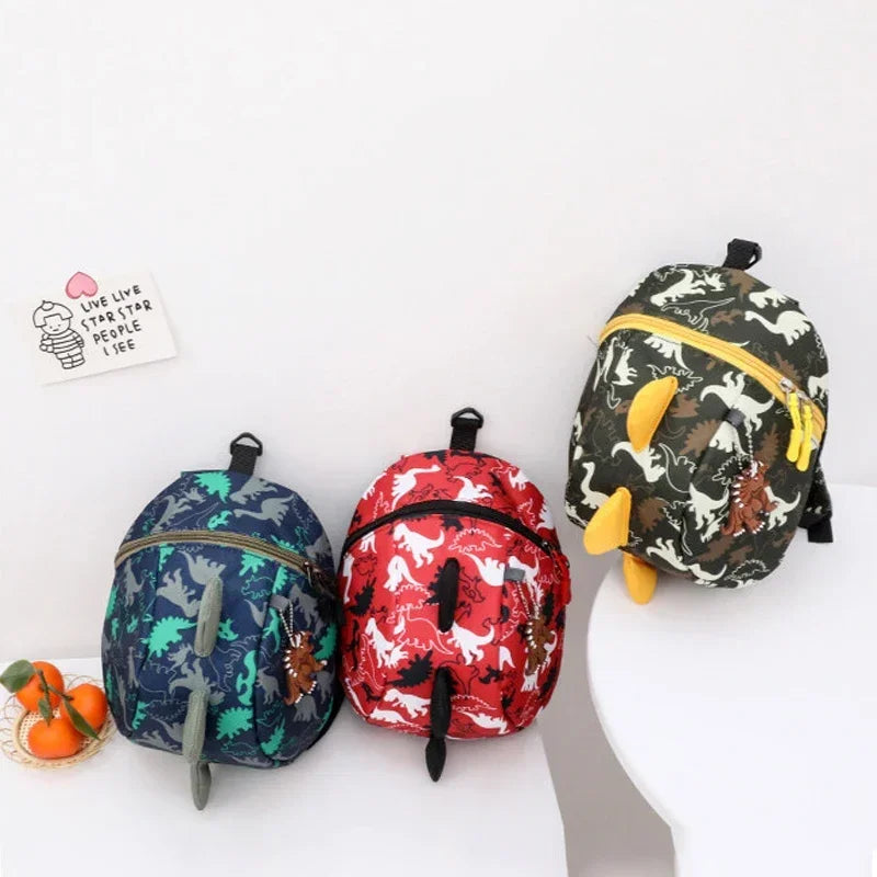 Sac à dos enfant dinosaure nylon anti perte