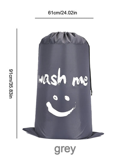 Sac de Lavage Nylon Smile Grande Capacité 61×91 cm