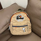 Sac à dos enfant Snoopy nylon matelassé