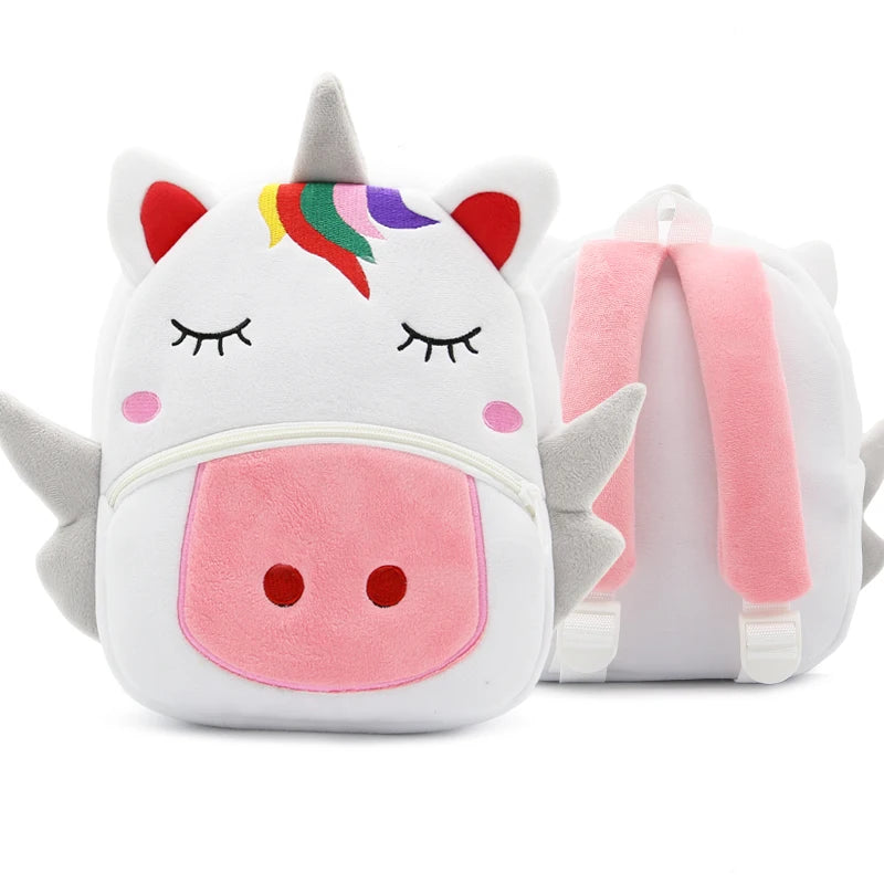 Sac à dos enfant animaux en peluche