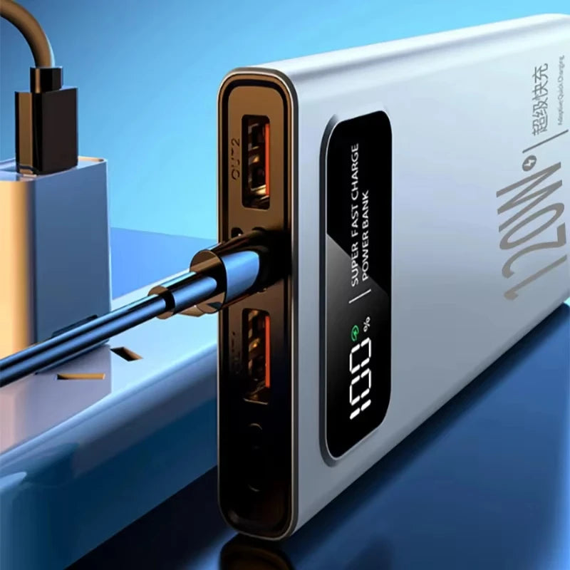 Xiaomi Power Bank 20000mAh 120W Super Fast Charge avec Affichage Digital