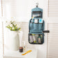 Trousse de toilette suspendue en nylon imperméable compacte