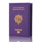 Porte-Passeport Français en Cuir PU Haute Qualité